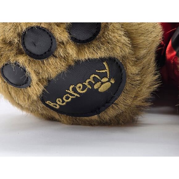 Vintage Bearemy Build A Bear Workshop Pirate Costume Retired w/ Parrot - Picture 2 of 6